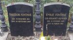 Grabstelle von Theodor und Emilie Fontane.